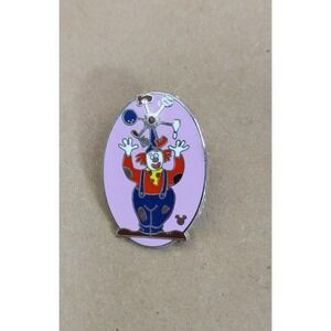 Disney Hidden Mickey Pin Dumbo Circus Clown 1 Enamel Pin Trading 2013 Lavender